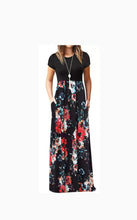 Load image into Gallery viewer, Bohemian Symbol Long Dress