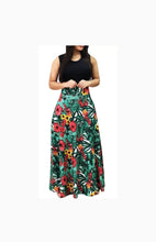 Load image into Gallery viewer, Long Floral Bohemian Dress