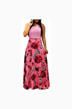 Load image into Gallery viewer, Long Floral Bohemian Dress