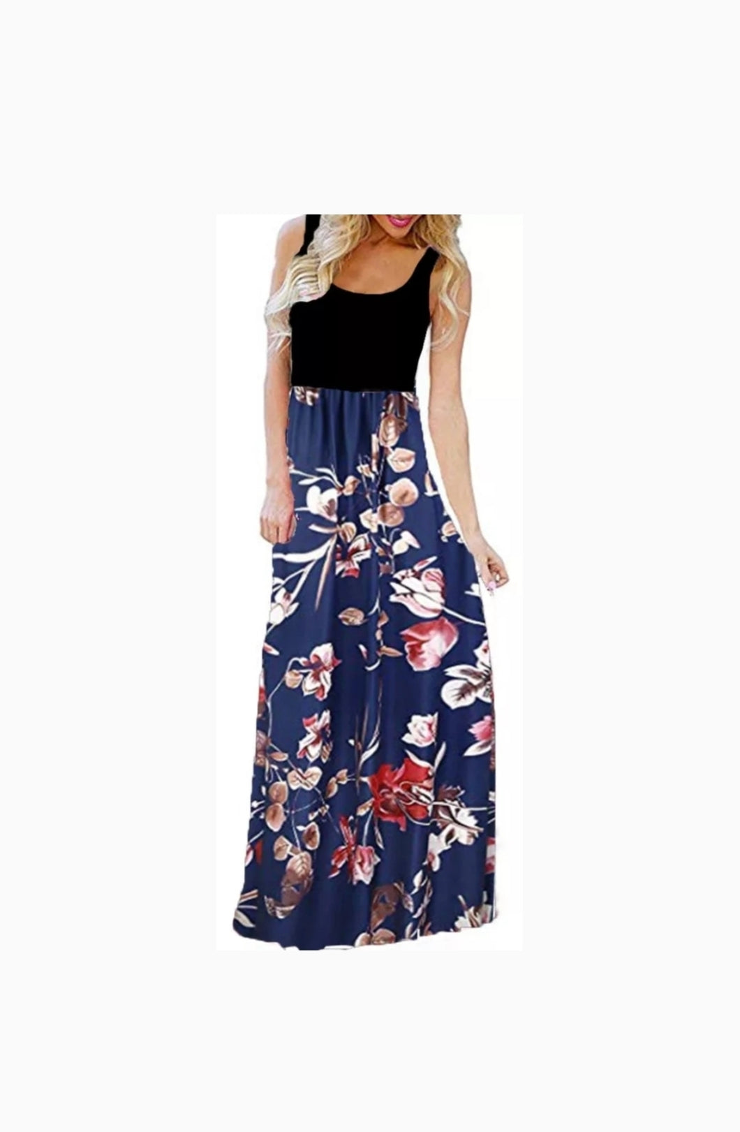 Bohemian Symbol Long Dress