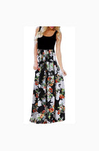 Load image into Gallery viewer, Bohemian Symbol Long Dress