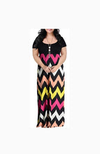 Load image into Gallery viewer, Long Retro Maxi Dress
